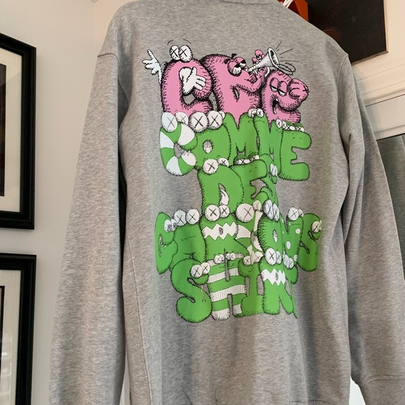 Commes Des Garçons x Kaws cardigan